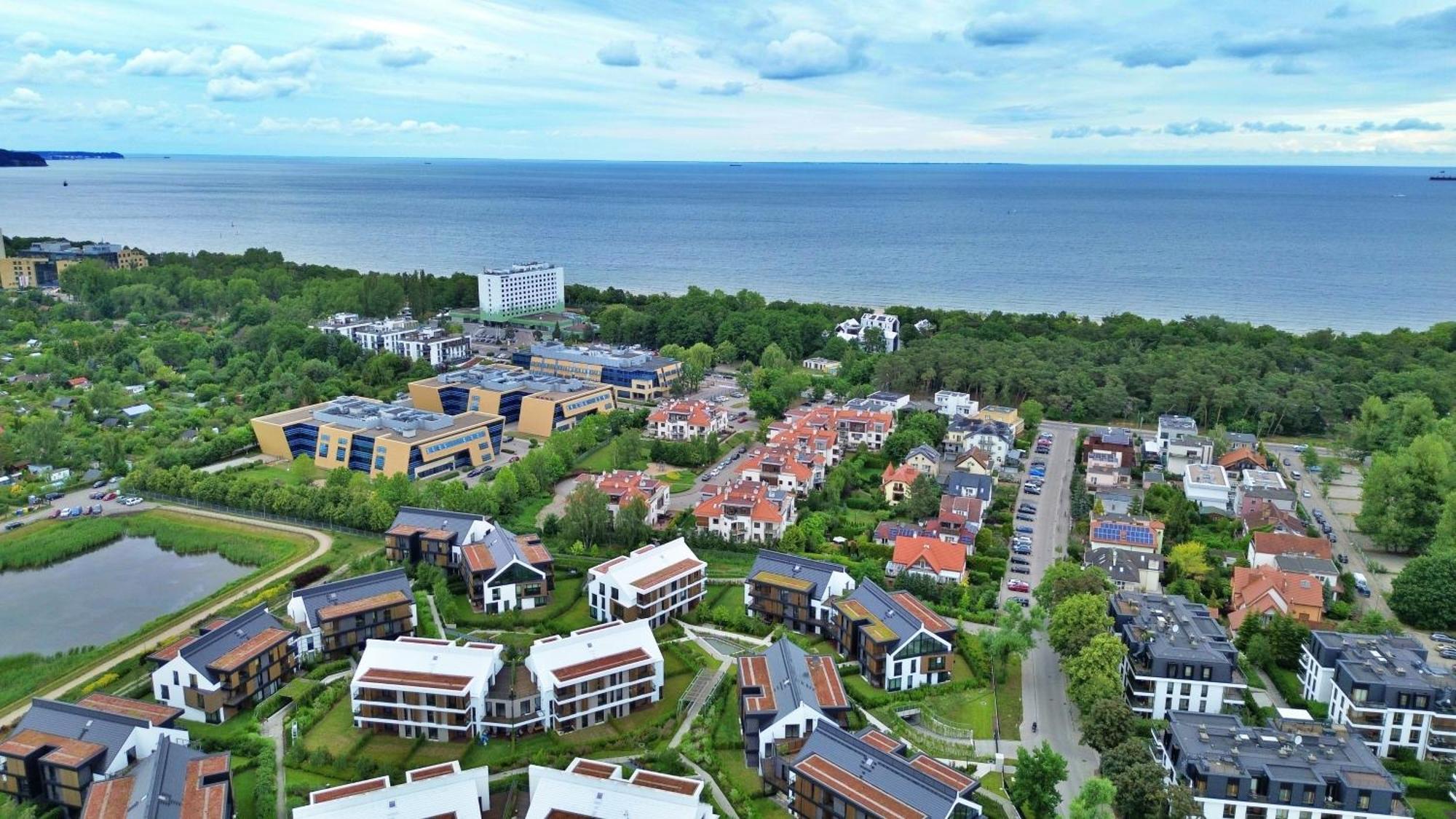 Ergo Jelitkowo Gdansk Sopot 600M Do Plazy Parking Gdańsk Exterior foto